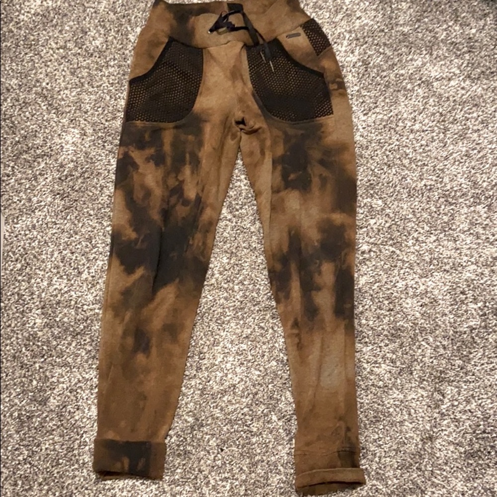 black bleached sweatpants size small